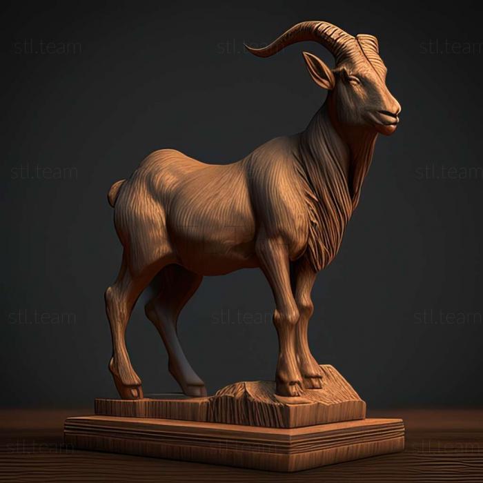 goat 3d model